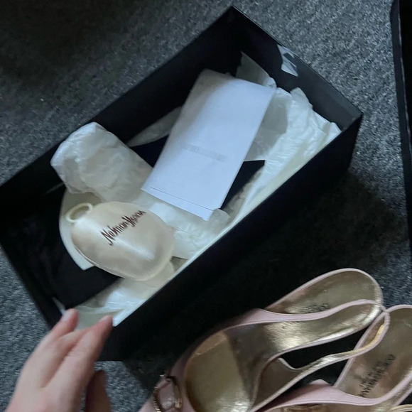 Like New Dolce & Gabbana Pink Mule Kitten Heels, size 36.5 - Picture 2 of 10